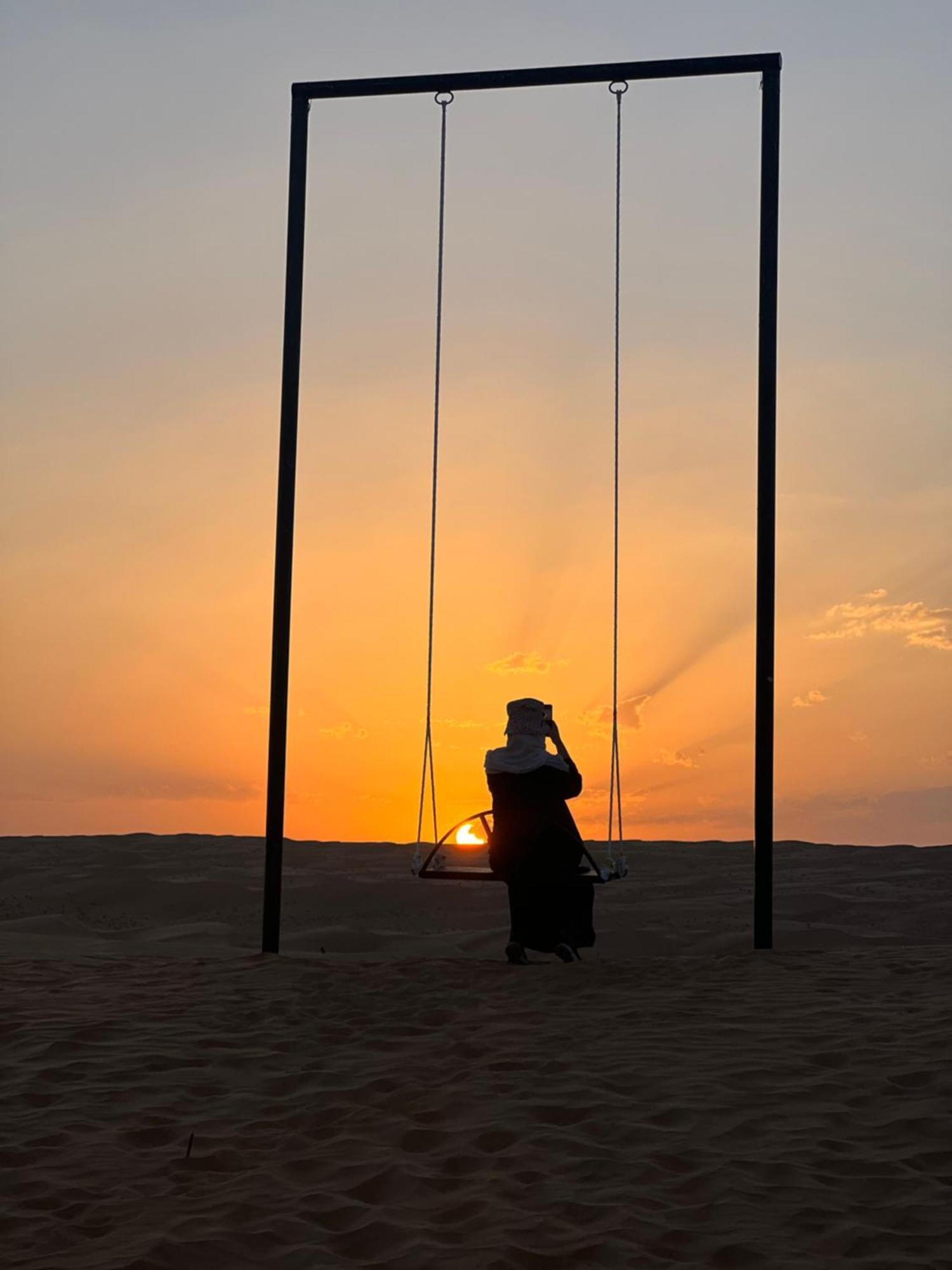 Crescent Desert Private Camp Shāhiq エクステリア 写真